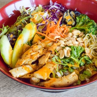 Cilantro Lime Soy Rice Noodle w/ 1 Protein+ Drink